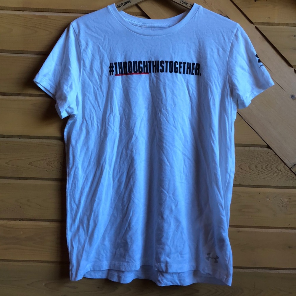 Woman’s UA through this together t short